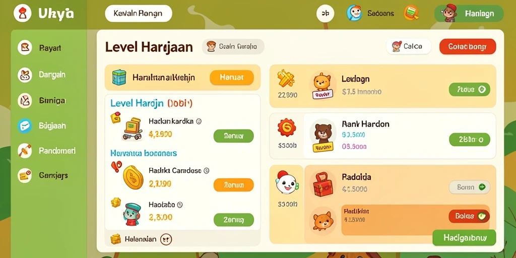 Screenshot menampilkan grafis cantik dari A200M.