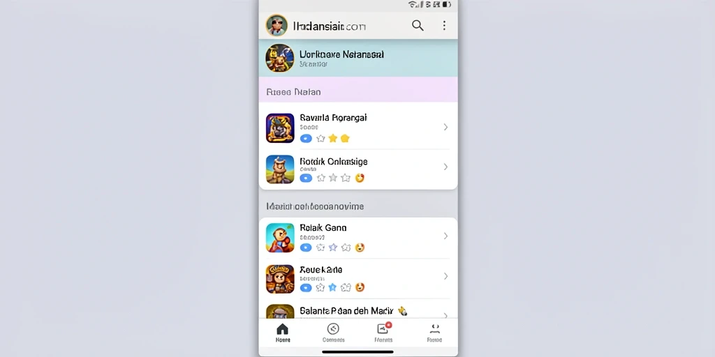 Tampilan antarmuka pengguna yang menarik dan mudah dipahami.