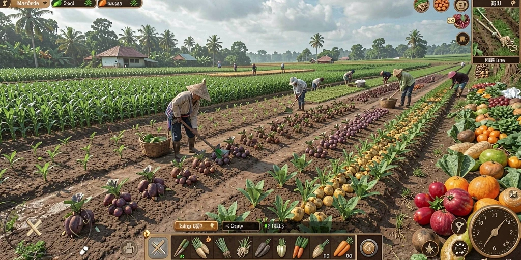 Tampilan menu utama yang menarik dan intuitif.