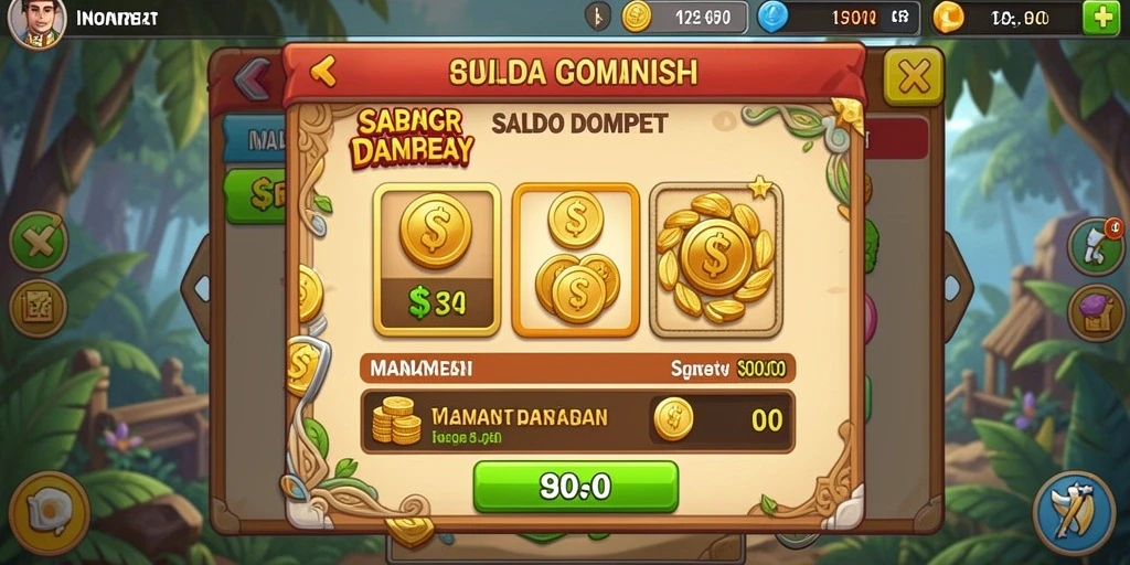 Tampilan utama aplikasi BULANTOGEL yang menarik dan informatif.