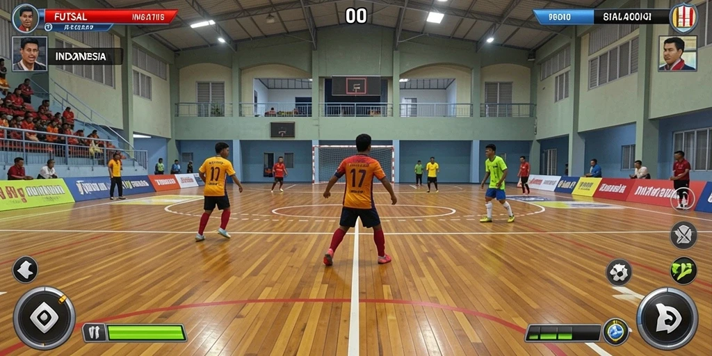 Tampilan antarmuka aplikasi yang menarik dan modern.