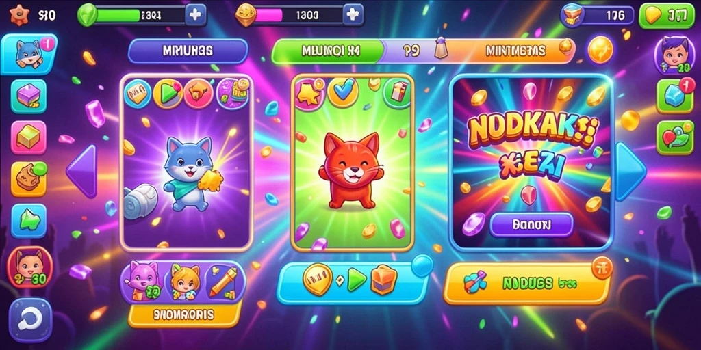 Tampilan awal game yang memikat.