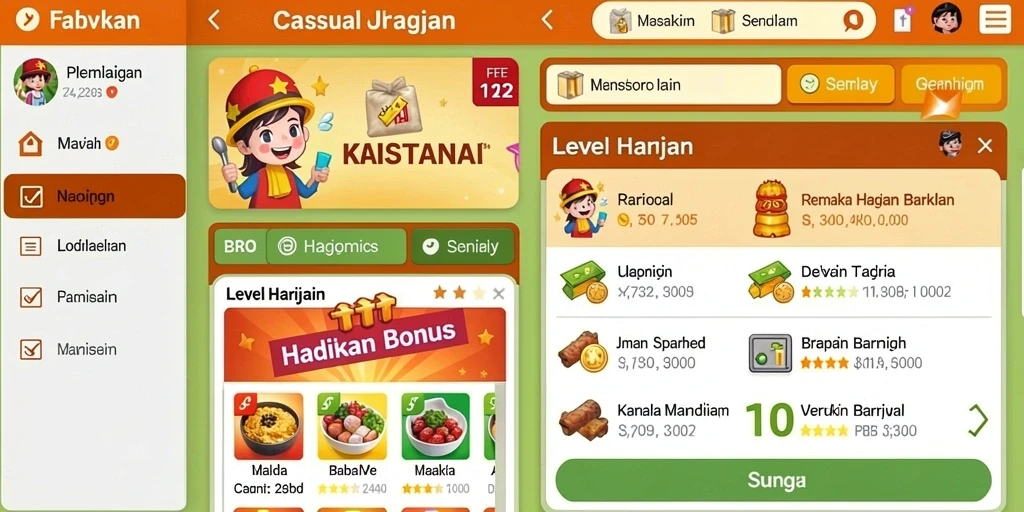 Tampilan Antarmuka yang Menarik dan User-Friendly.