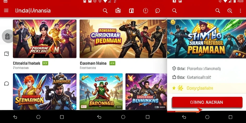 Tampilan antarmuka yang menyenangkan dan mudah digunakan.