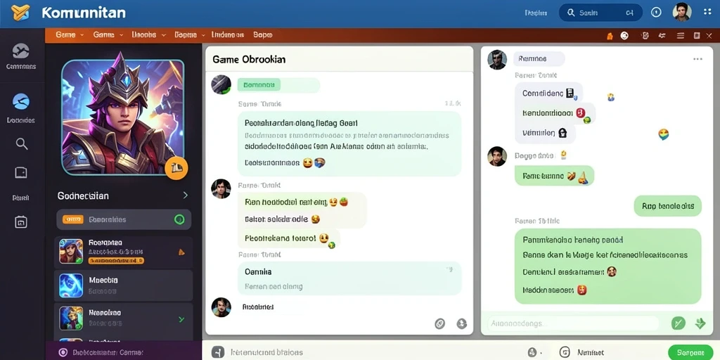 Screenshot menunjukkan gameplay yang seru dan penuh tantangan.