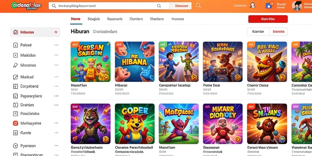 Tampilan awal game RPVIP1 yang memukau.