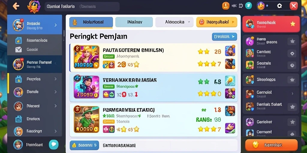 Tampilan antarmuka yang intuitif dan mudah dipahami.