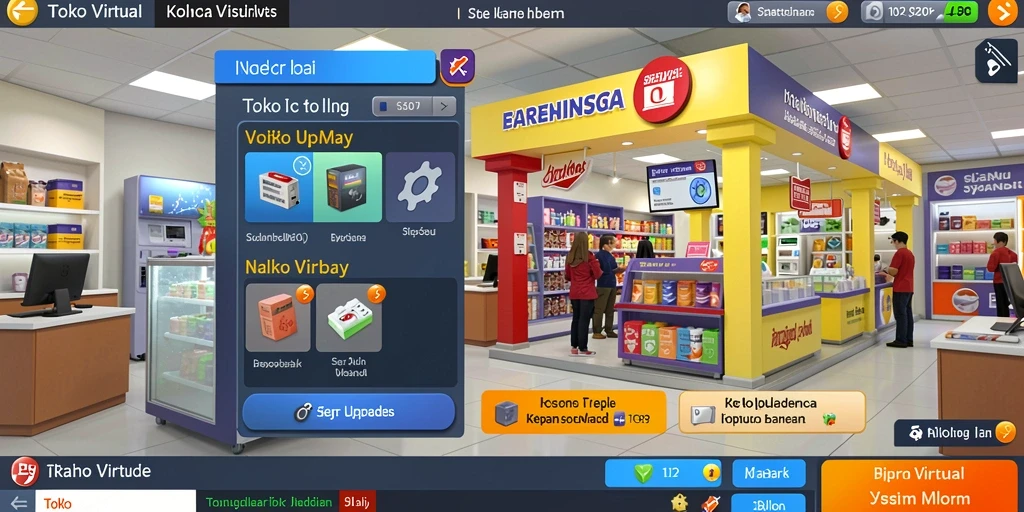Tangkapan layar menunjukkan karakter utama dalam aksi seru.