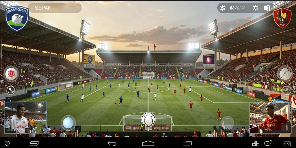 Tampilan antarmuka game yang menarik dan mudah dinavigasi.